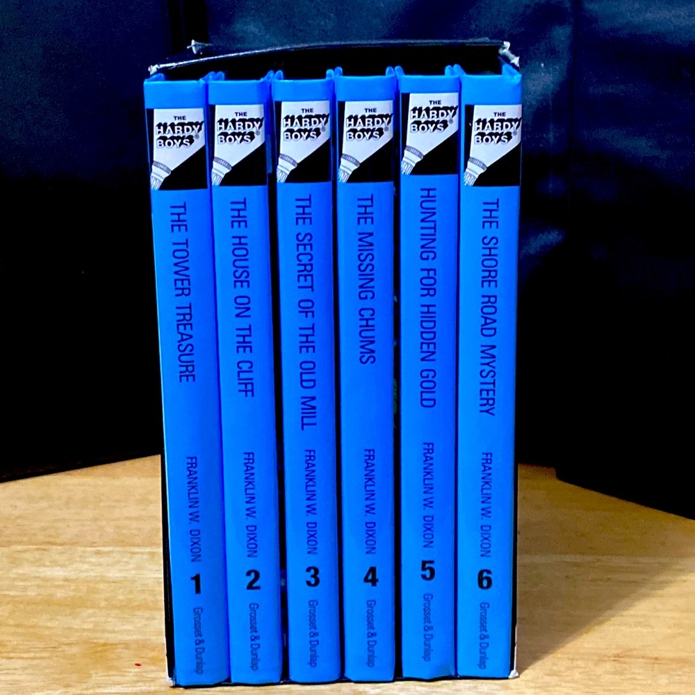 The Hardy. Boys Starter Set Books 1-6 Complete Set